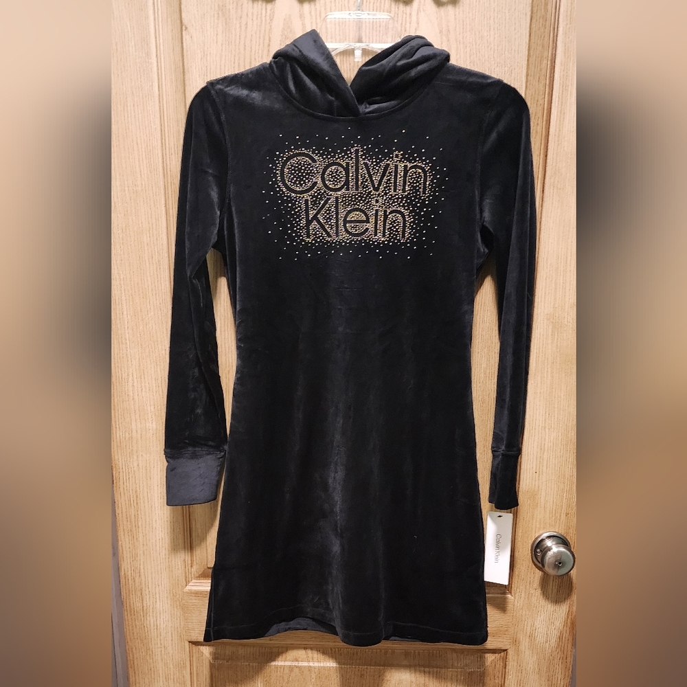 Calvin Klein hooded dress